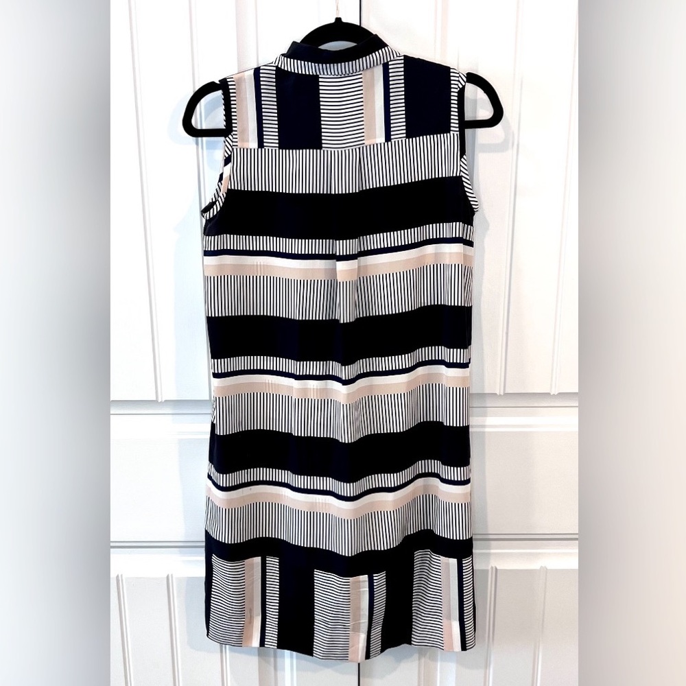 Kate Spade Bay Stripe Silk Shirtdress - Picture 2 of 5